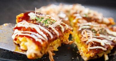 Kansai-style Okonomiyaki